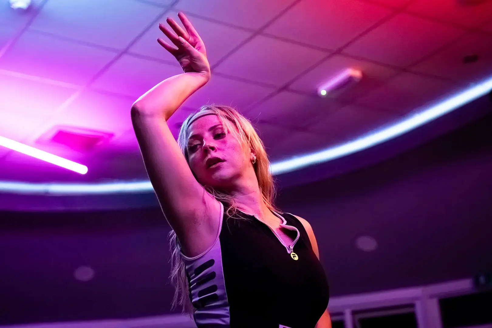Elyse dancing at AXW Studio